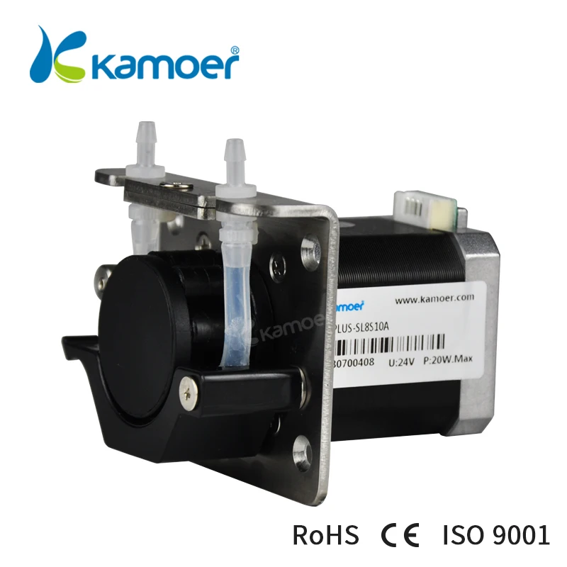 Насос Kamoer KCS PLUS mini peristaltic pumpwater с высокой точностью и шаговым двигателем (установка