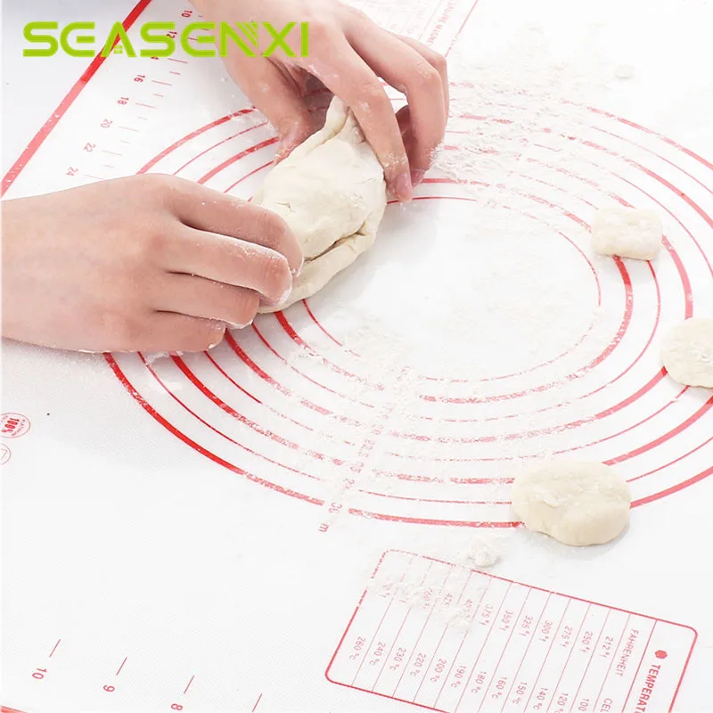 

Silicone Baking Mat Pizza Dough Maker Pad Pastry Kitchen Holder Tool Gadgets Cooking Utensils Bakeware Accessories Party Wedding