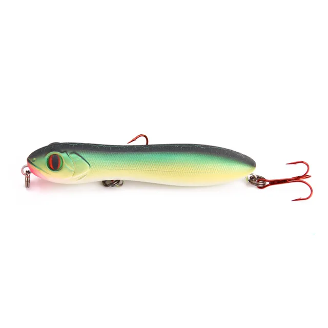 8 Color Fishing Lure 100mm 15.6g Snake Head Lure Hard Bait