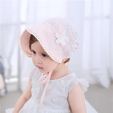 Однотонная фигурная оплетка, шапка для новорожденных детей, красивое Сетчатое украшение, шапочка принцессы, хлопковая детская шапка