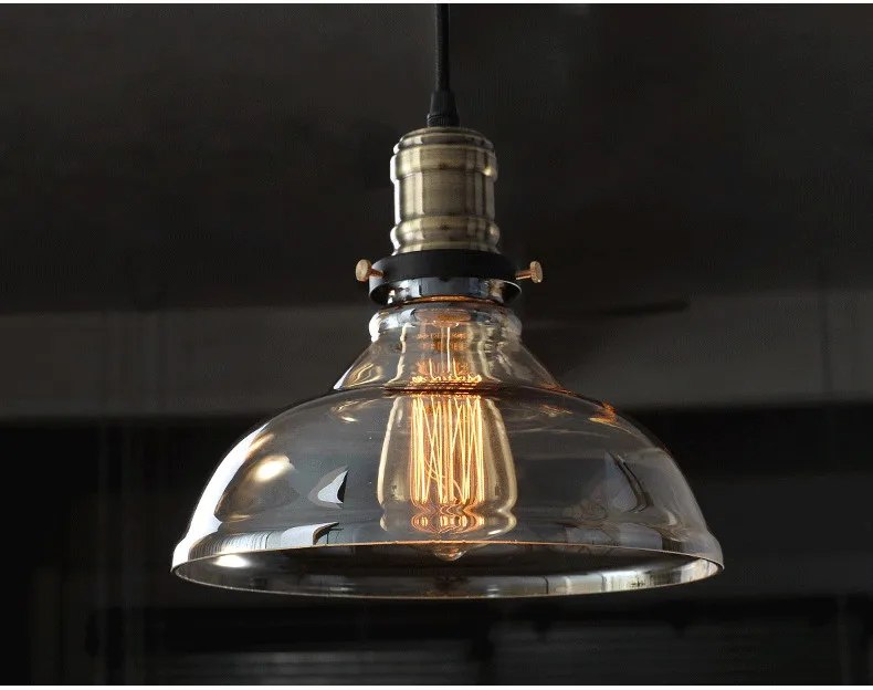 Ceiling Lights Retro Vintage Industrial Style Edison Glass Ceiling