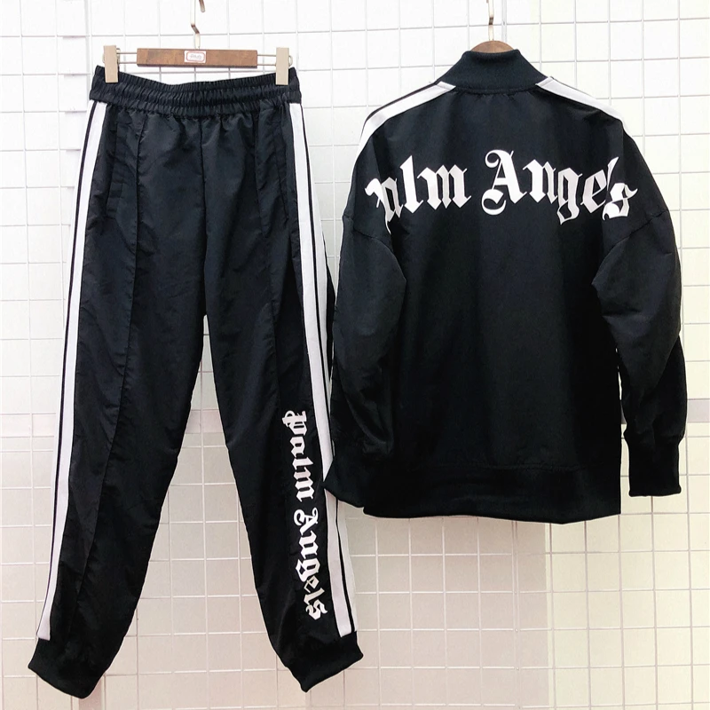 19ss Palm Angels Jackets Men Women Windbreaker Veste HommeSunscreen Quick Drying Streetwear Bomber Palm Angels Camouflage Jacket