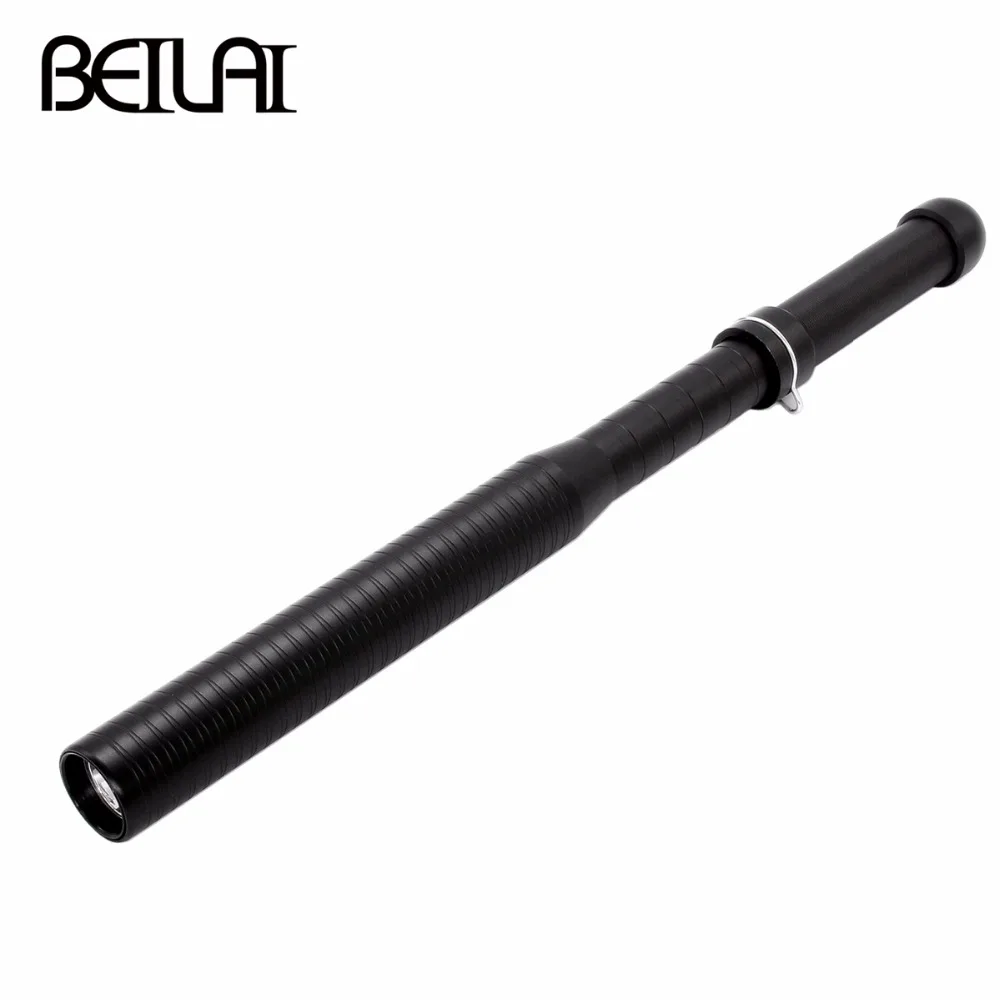 

Self-Defense Q5 LED Flashlight Outdoor Emergency LED Long Flashlights 3 Mode Baseball Bat lamp Anti-Riot Security Equipment