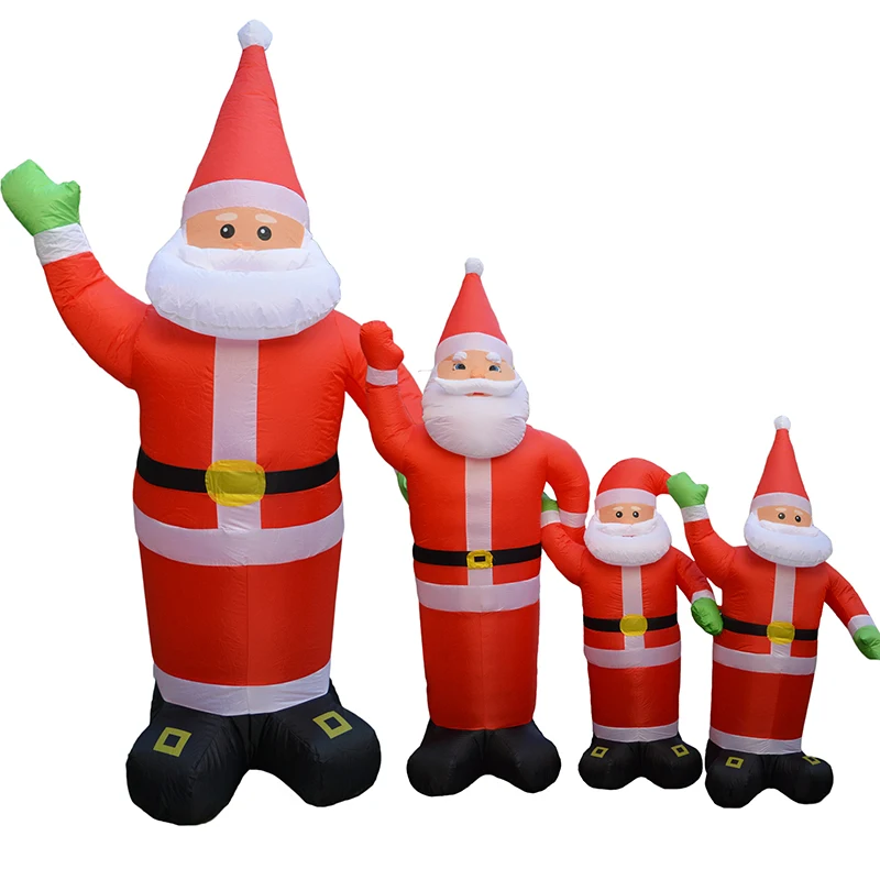 4 size inflatable santa claus waving hand christmas 4 size inflatable santa claus waving hand christmas