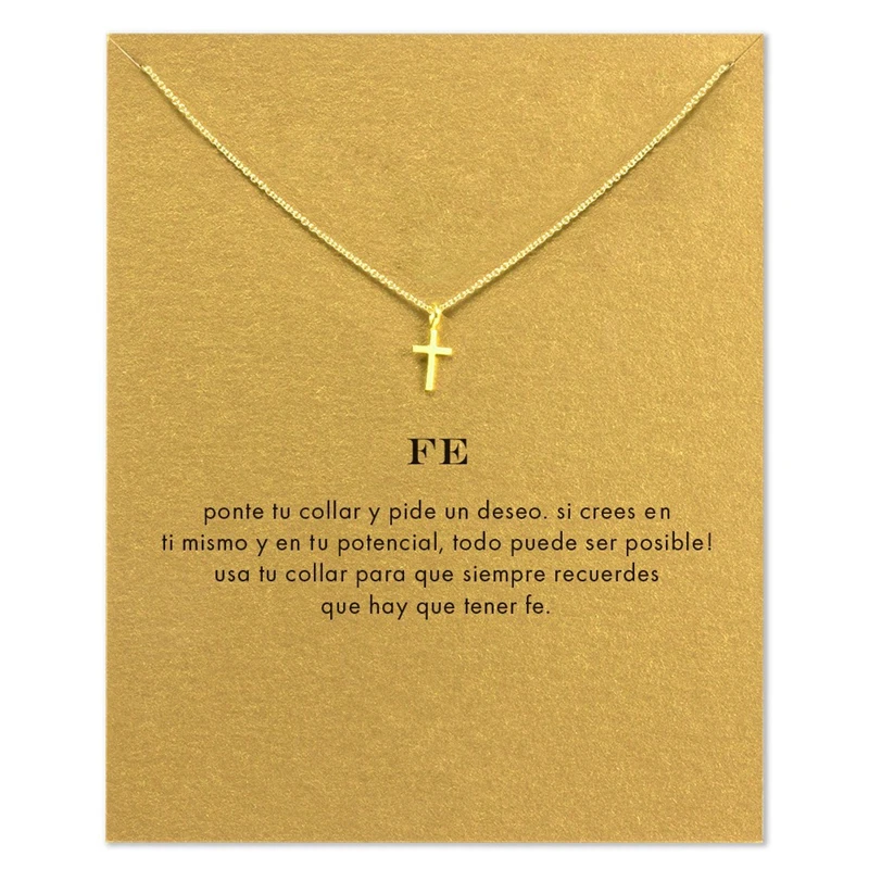 cross necklace