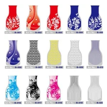 Новая пластиковая ПВХ складная небьющаяся ваза для цветов, креативные предметы домашнего обихода; новинки; товары для дома и офиса, декоративный продукт