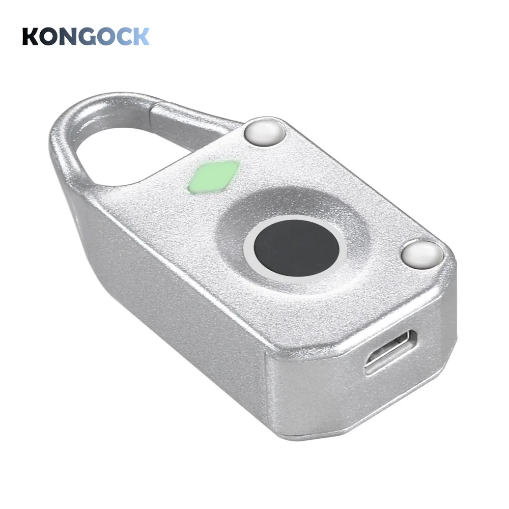 Портативный Электронный keyless биометрический отпечатков пальцев Smart mini замок для сумки и чемодан т. д