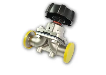 

Tri Clamp DN32 (50.5mm OD)Sanitary Diaphragm Valve PTFE SS316 Stainless Steel