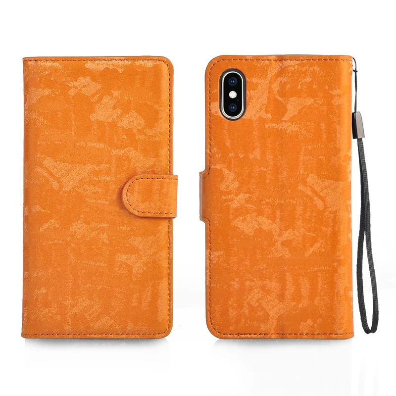 Luxury Flip Case For iPhone 6 6S Plus 7 8 Coque Vintage Wallet Leather Silicone Cover Phone X XR XS MAX | Мобильные телефоны и