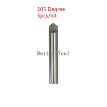 105 градусов Плоские фрезы с головкой ключ резак для вертикальный ключ части машины 5 шт./партия