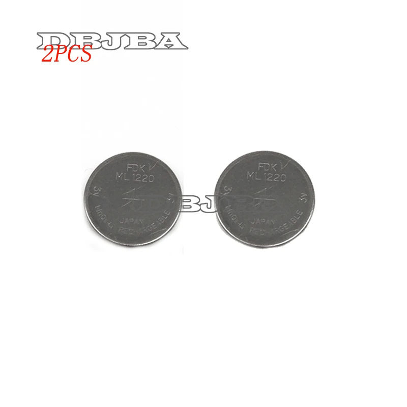 

2PCS/LOT Original Maxell ML1220 3V ML 1220 Rechargeable Button Battery