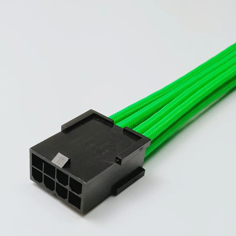 PCI-E_8pin_Green_Sleeve_extension_cable_4