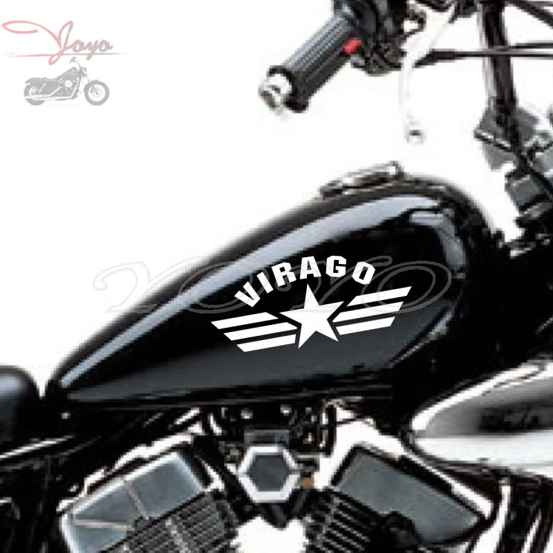 Наклейки Звездные Крылья 0 1 мм ПВХ наклейка для Yamaha XV250 XV400 XV535 Virago|Наклейки и