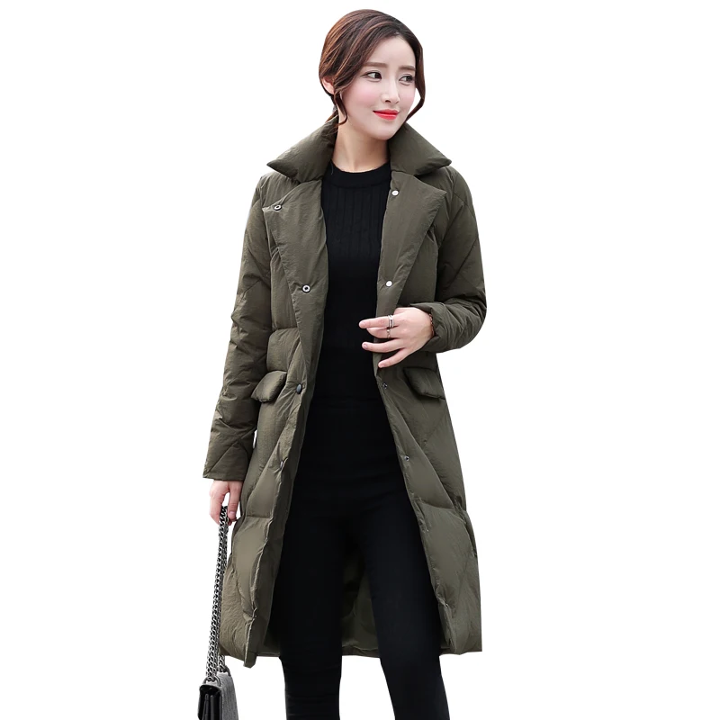 

2017 Top Brand New Parkas Female Women Winter Coat Thick Cotton Jacket Outwear Fashion Long Coat High Quality Oversize