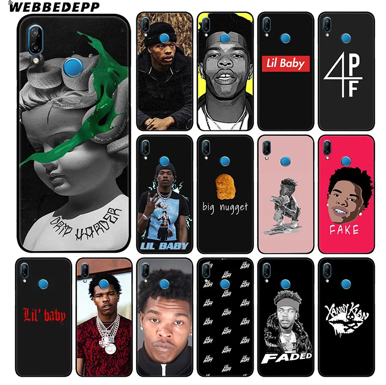WEBBEDEPP Lil Baby Рэппер мягкий чехол для Huawei P30 P20 Pro P10 P9 Lite 2017 P Smart 2019 &amp Nova 3 3i Y9 |