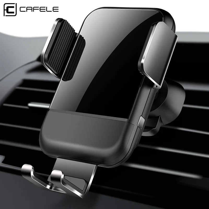 

CAFELE Car Phone Holder With Wireless Charging Car Holder for Air Vent Mount Automatic Adsorption Universal Holder