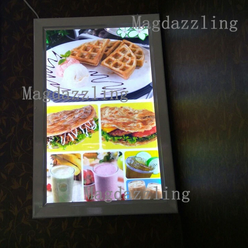 5PCS A2 Super Slim Snap Frame LED Illuminated Menu Light Box A2 Size