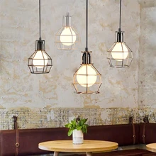 JAXLONG Pendant Lights Country Retro Industrial Wind Bar Restaurant Pendant Lamp Decor Dining Room Single-head Kitchen Lights fashion personality nordic modern pendant lights minimalist dining room single industrial wind bar pendant lamps za fg710