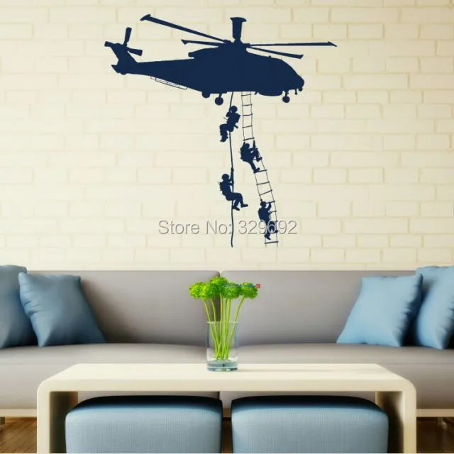 Bedroom Wall Art aliexpress : buy army helicopter vinly sticker adhesive wall Bedroom Wall Art aliexpress : buy army helicopter vinly sticker adhesive wall