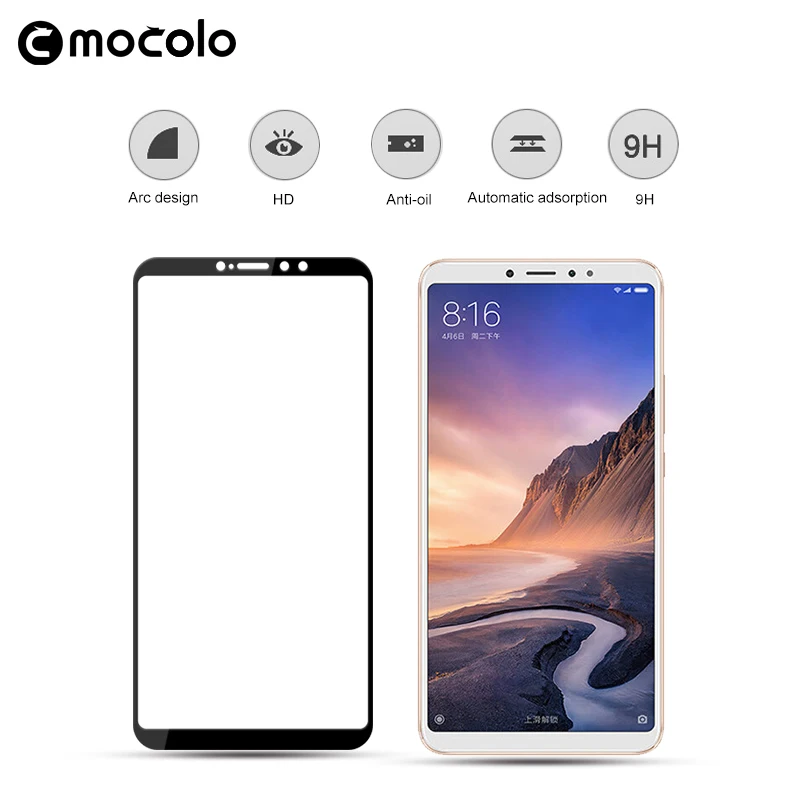 Защитное стекло Mocolo закаленное для Xiaomi Mi Max 3|Защитные стёкла и плёнки| |