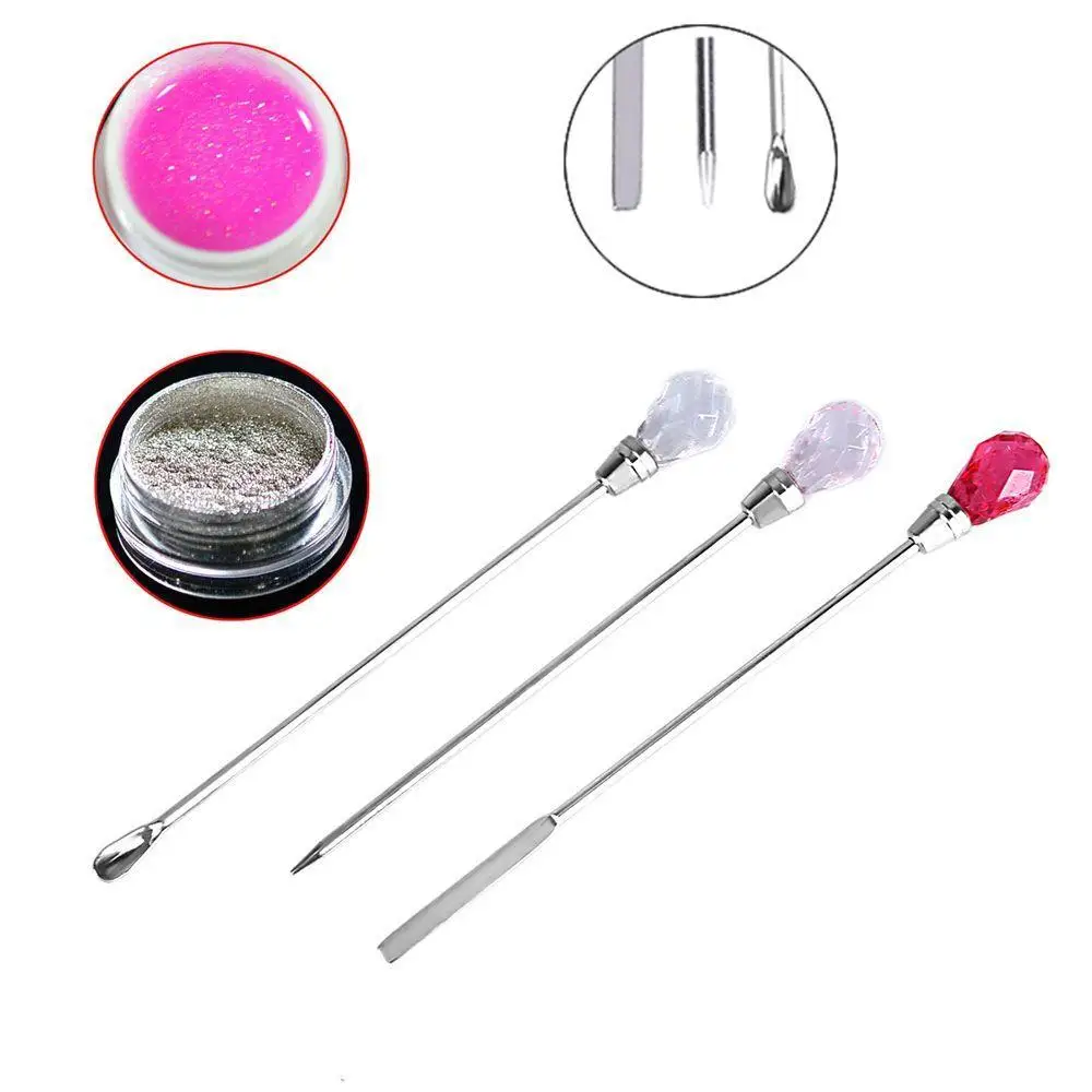 

Nail tool stirring pen rod art manicure spoon dotting nail tool professional acrylic