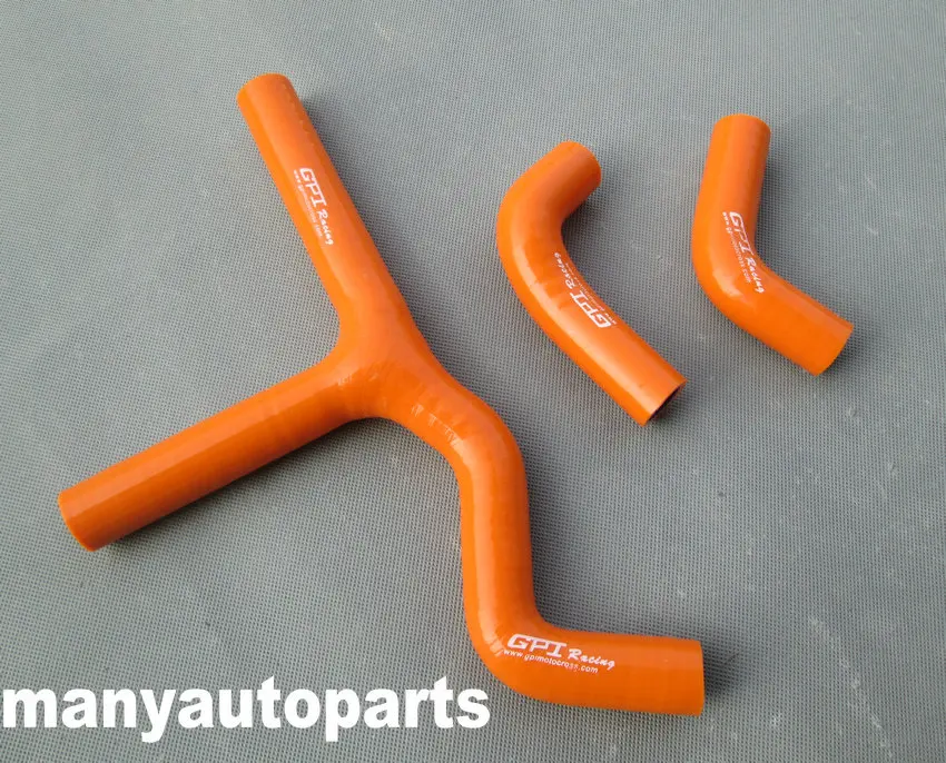 

FOR KTM 450 525 SX EXC MXC FMX 03-06 04 05 2003 2004 2005 2006 Silicone Hose orange