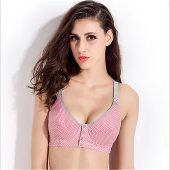 

New Cotton Maternity nursing bra Breast feeding bras for pregnant women sports nursing underwear clothes breastfeeding bra