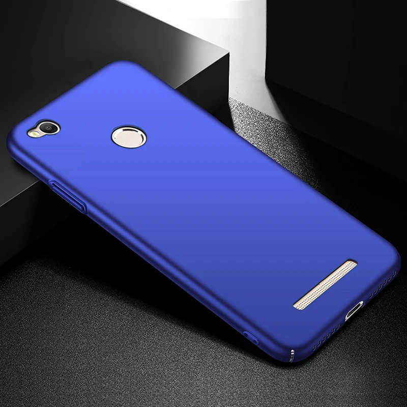 Защитный чехол Жесткий Чехол для XiaoMi Redmi 3 S 3X ПК роскошный однотонный матовый Xiaomi