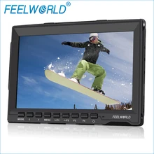 FW759 שדה צג עם לשיא פוקוס 7 Inch HDMI Feelworld 7 אינץ IPS LCD צילום סטודיו אביזרי מצלמה DSLR צגים