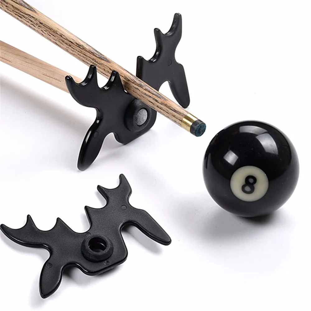 Scott Edward 2PCS Plastic Bridge Head Cross Antler Holder Pool Cue