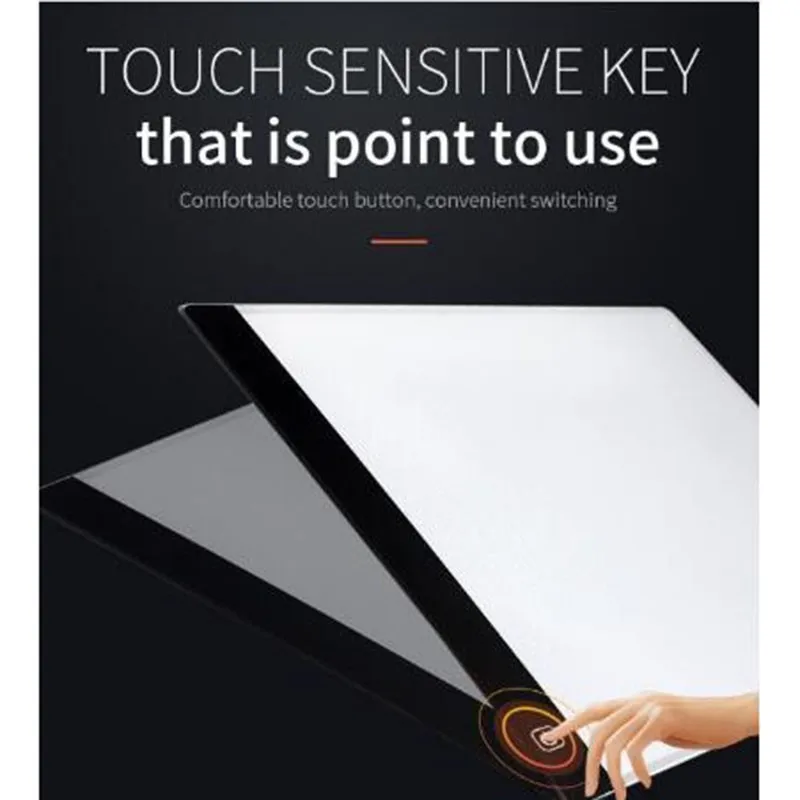 LED الماس اللوحة لوحة مضيئة Lightpad مجلس الماس اللوحة الاكسسوارات عدة أدوات A3 A4 A5 الرسم جهاز كمبيوتر لوحي للرسومات مربع