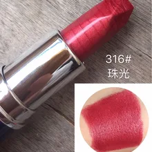 24 цвета, высокое качество, блеск, водонепроницаемый, матовая помада, стойкий макияж, Impact LipColor, металлическая косметика