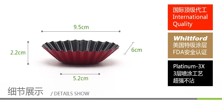 12-picec Рифленый Дизайн Овальной Формы тартет плесень/тартлет банки/мини-пирог сковорода. Форма для выпечки тортов
