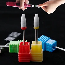 Резак для маникюра керамические сверла для ногтей Электрический Маникюрный станок аксессуары для кутикулы фрезы пилка для ногтей Инструменты