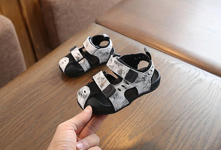 

2019 summer kids shoes brand closed toe toddler boys sandals orthopedic sport Genuine leather baby boys sandals shoes