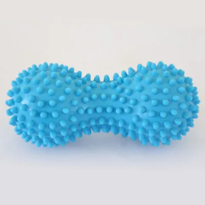 Арахис массажный шар для йоги рельефная мышца боль Стресс арахис точка мяч терапия здоровье и гигиена тренажерный зал мышцы - Цвет: Небесно-голубой