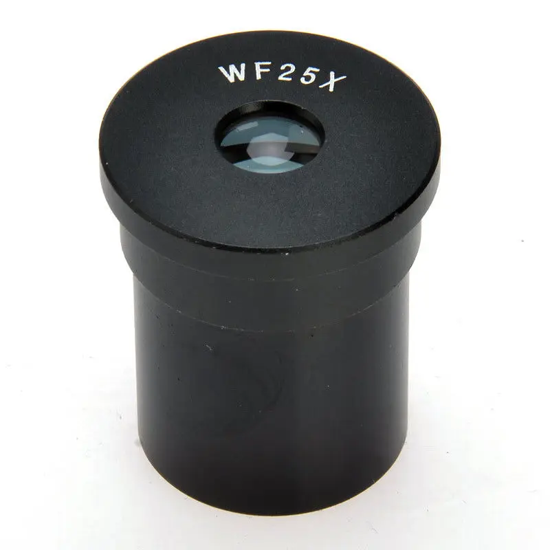 

1PC Biological Microscope WF 25X Wide Field Eyepiece 23.2mm Mount Size Free Shiping
