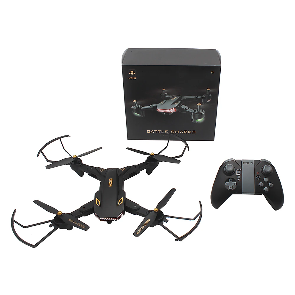 TIANQU VISUO XS809S WiFi FPV камера режим удержания высоты RC Дрон Квадрокоптер вертолеты для