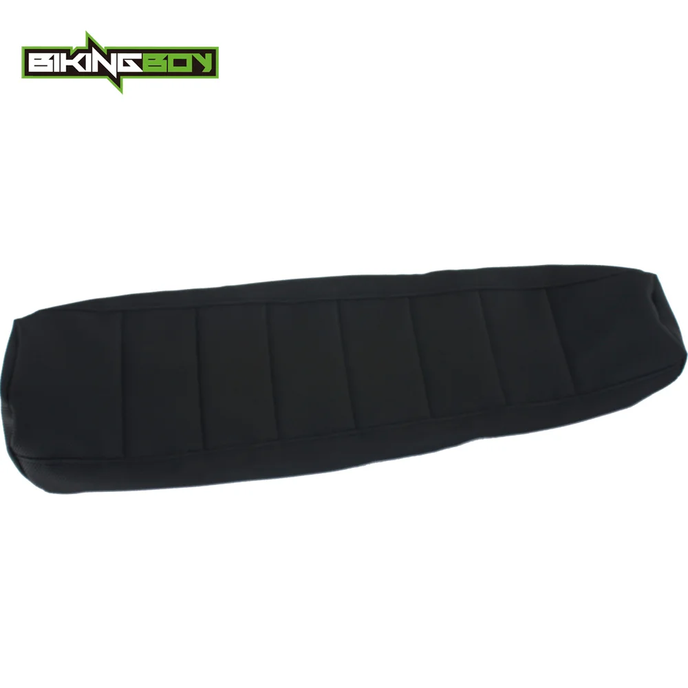 

BIKINGBOY Black New Motorcycle Motocross MX Offroad Bike Ribbed Gripper Soft Seat Cover for SUZUKI RMZ450 RMZ 450 2005 2006 2007