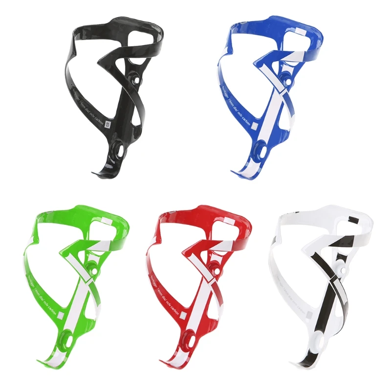 

Full Carbon Fiber Bicycle Water Bottle Holder Cycling Outdoor Cage Drink Bracket 5 colour