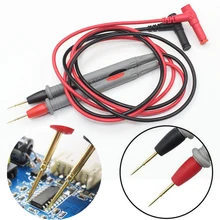 Electrical Multimeter Test Probe 1000V 20A Needle Point Multi Meter Testing Lead For Digital Multimeter Measuring Tool electrical probe testing lead wire hooks yellow 20 pack