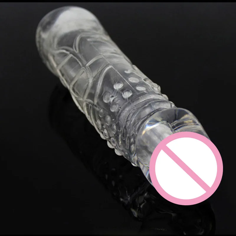 Силиконовый многоразовый презерватив для увеличения пениса 7 см|penis enlargement|penis