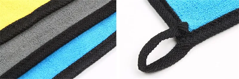 blue microfiber cloth