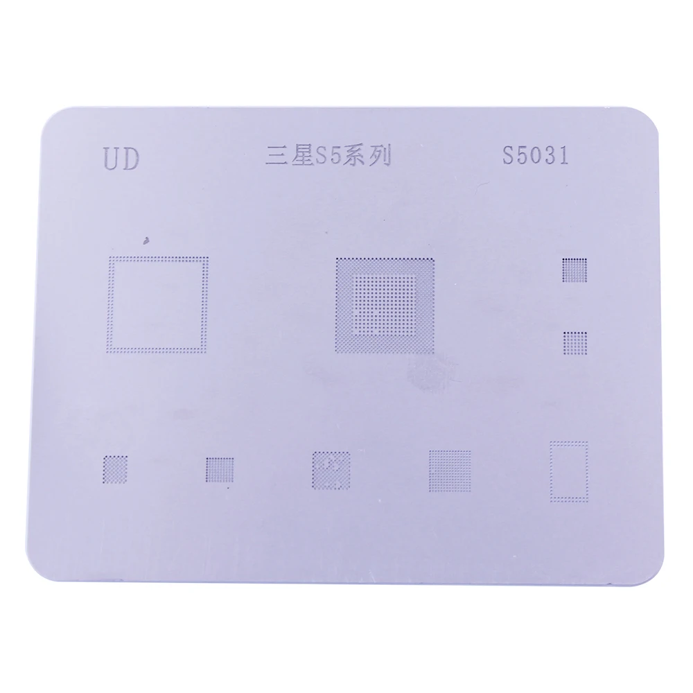 

BGA Reballing Stencil Kits Solder Template Set For Samsung S5 S6 S7 Surface IC Chip Rework Repair Tools