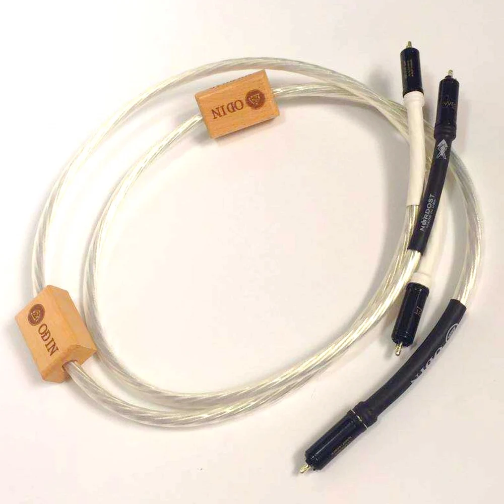

Nordost Odin Supreme Reference Interconnect audio cable interconnect cable RCA WBT-0152Ag connector vinshle