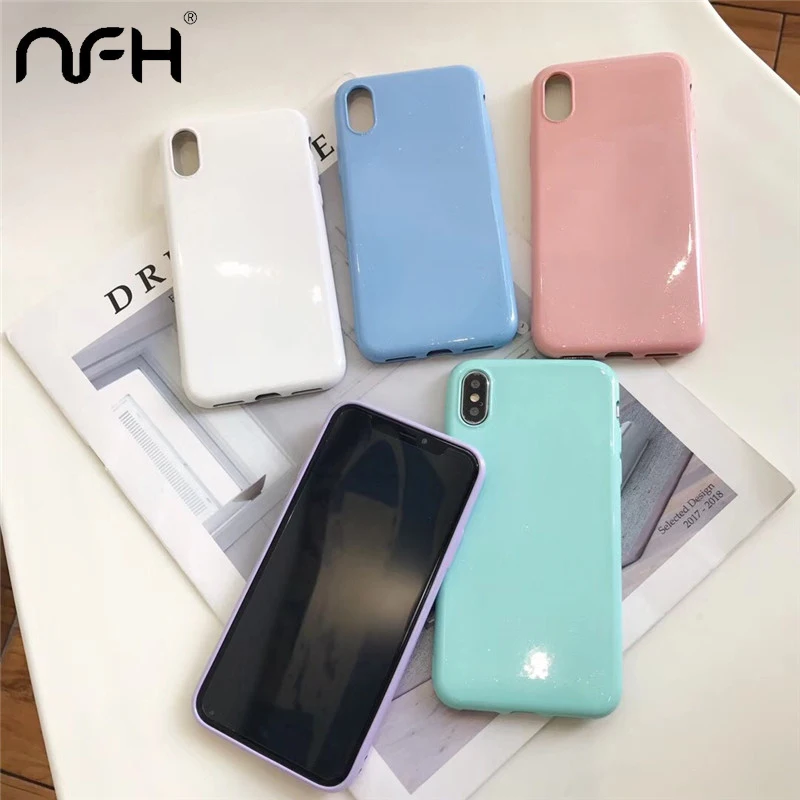 

Original Official Silicone Phone Case For iphone xr XS MAX XR X Cases on For Apple iPhone 7 8 plus 6S 6S plus No Logo Cover Case