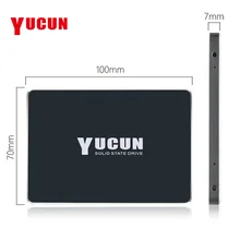 YUCUN фирменный твердотельный накопитель SATA III 120 ГБ 180 ГБ Внутренний твердотельный накопитель 2,5 дюйма Жесткий диск 128 ГБ для ноутбука настольный промышленный ПК