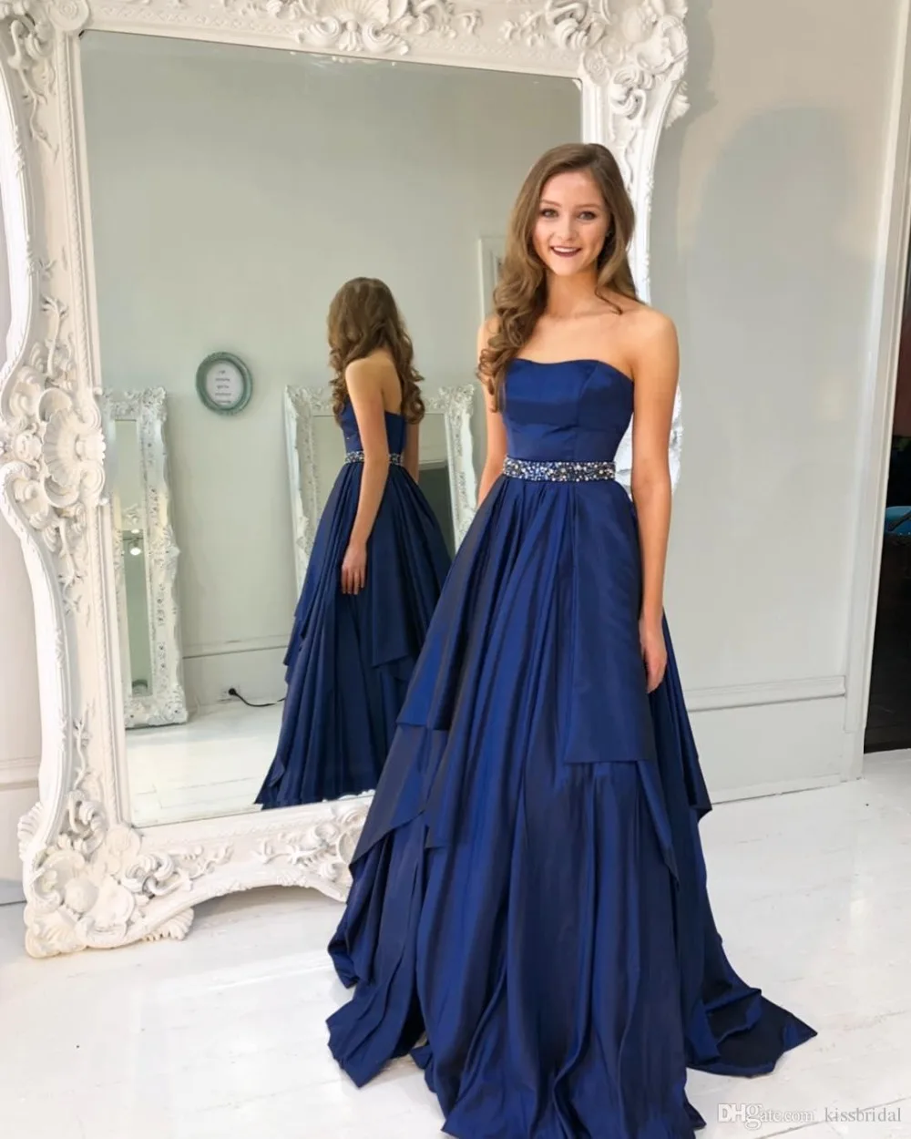 Beauty Emily Sexy Blue Sexy Long Evening Dresses for Women Formal Party Prom Dresses 2019 Ball Gown Lace Up Beauty Emily Sexy Blue Sexy Long Evening Dresses for Women Formal Party Prom Dresses 2019 Ball Gown Lace Up