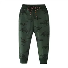 Kids Winter Clothes Cartoon Dinosaur Printed Drawstring Straight Pants for Boy Baby Boys Pants Trousers Children Cotton Pants цена Kids Winter Clothes Cartoon Dinosaur Printed Drawstring Straight Pants for Boy Baby Boys Pants Trousers Children Cotton Pants цены онлайн