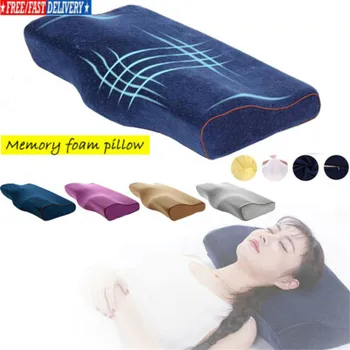 

Memory Foam Pillow Bamboo Orthopedic Gel Pillow for Sleeping Slow Rebound Cervical Bed Pillow for Side Sleepers